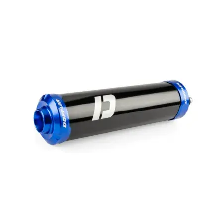 Highlight Endschalldämpfer 50ccm Schaltmoped Doppler schwarz / blau