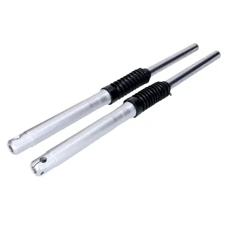 Neu Im Sortiment Gabelrohr mit Faltenbalg Simson S51 / S70 silber