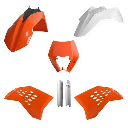 Meistverkauft Plastik Kit Polisport KTM EXC 125 2011 orange