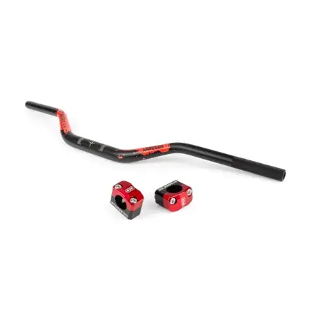 Crosslenker 28mm + Lenkerklemmen Stage6 Rot Garantierte Lieferung
