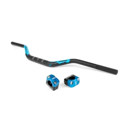 Nur Heute Crosslenker 28mm + Lenkerklemmen Stage6 Blau