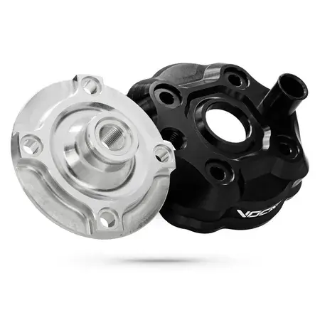 Zylinderkopf Voca Race Head 50mm Derbi Euro 3/4 Schwarz Super-Preis