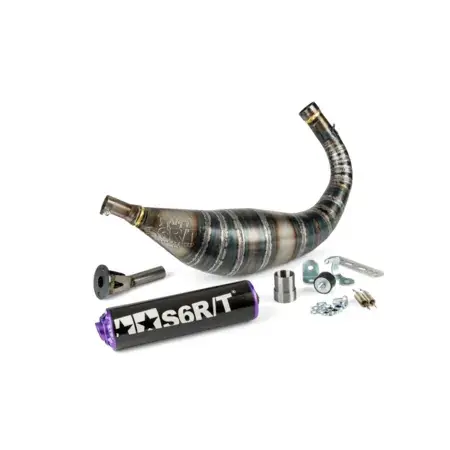 Auspuff Stage6 R/T 80 - 90 AM6 Schwarz / Lila Zertifiziert