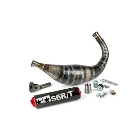 Auspuff Stage6 R/T 80 - 90 AM6 Schwarz / Rot Direktkauf