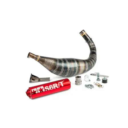 Preis Gesenkt Auspuff Stage6 R/T 90 - 100 AM6 Rot