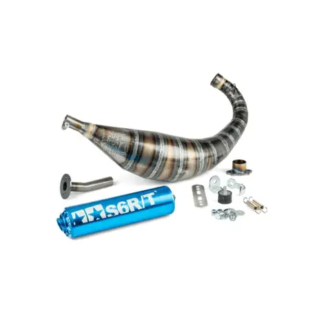 Auspuff Stage6 R/T 80 - 90 Derbi Blau Saisonangebot