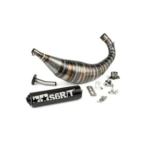 Auspuff Stage6 R/T 90 - 100 Derbi Schwarz Preis Gesenkt