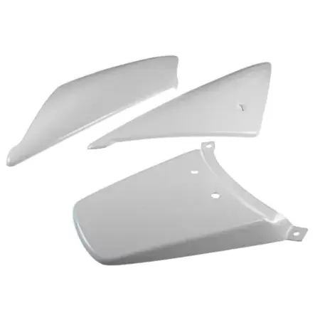 Billig Heckverkleidung BCD Cross, Peugeot Ludix, weiß