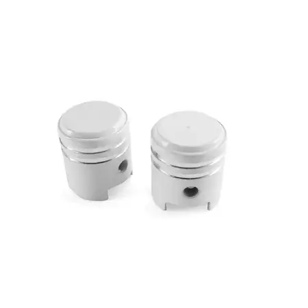 Ventilkappen Set Kolben weiß Saisonangebot