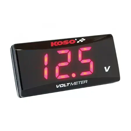 Knallerangebot Spannungsanzeige KOSO Super Slim rot