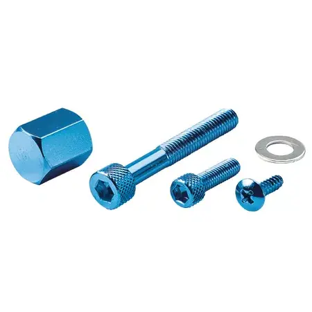 Jetzt Bestellen Dekoschrauben alu blau MBK Booster / Bw‘s