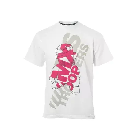 T-shirt MXS Wear MXS TROOPERS BASIC weiß / magenta Bestpreis