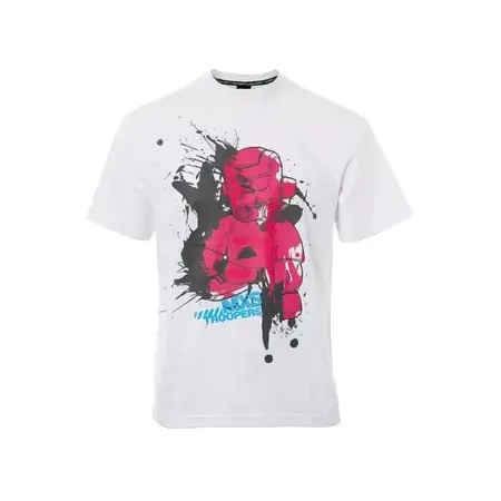 T-shirt MXS Wear MXS CUSTOM SPLASH weiß / magenta Garantierte Lieferung