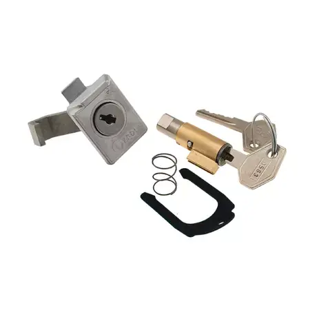 Ausverkauf Schlossset 4mm (2x) mit Schlüsseln Zadi Vespa ET3 125cc (VMB1)