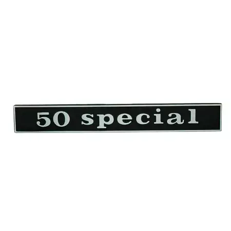 Nur Für Kurze Zeit Emblem Vespa 50 Special schwarz / chrom