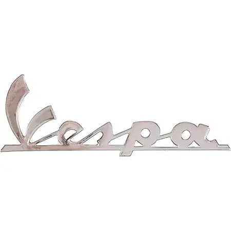 Emblem Vespa chrom 120mm x 35mm Billig