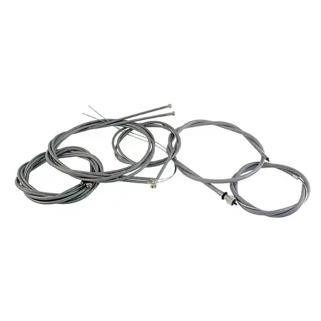 Kabel/Seilzug Kit (8 Teile) Polymer RMS Vespa Primavera / ET2 125cc Neu Im Sortiment
