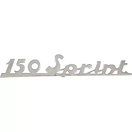 Meistverkauft Emblem Vespa Sprint 150cc chrom