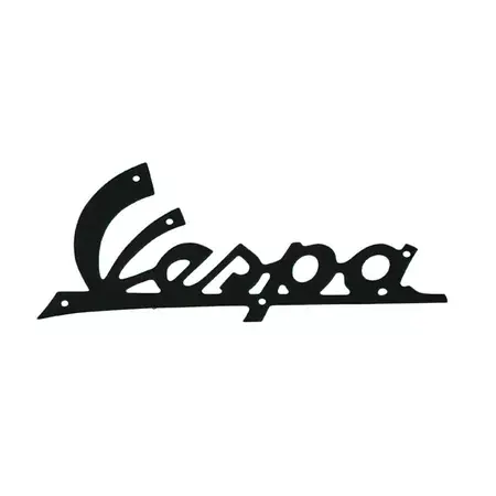 Preiswert Emblem Vespa schwarz