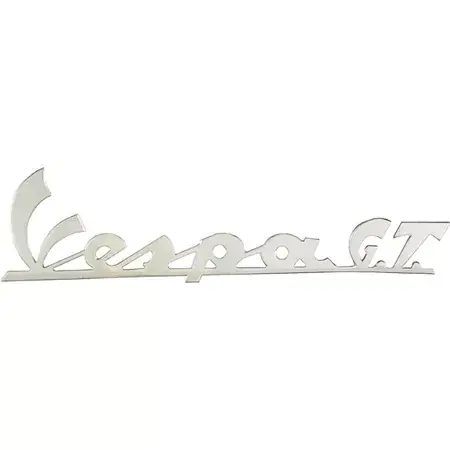 Markenprodukt Emblem Vespa GT chrom