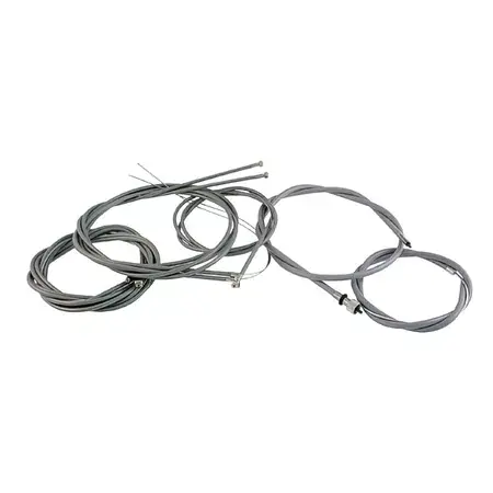 Meistverkauft Kabel/Seilzug Kit (7 Teile) Polymer RMS Vespa PX 125 - 200cc m. Scheibenbremse