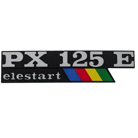 Schneller Versand Emblem Vespa PX 125 E Elestart