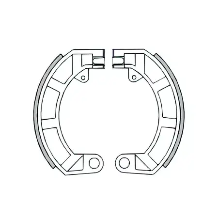Sofort Bestellen Bremsbacken hinten RMS Vespa Primavera 50 - 125cc (V5A2T-V5B1T-VMA2-V9A1)