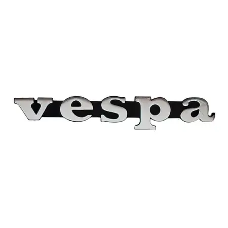 Angebot Emblem Vespa schwarz/chrom
