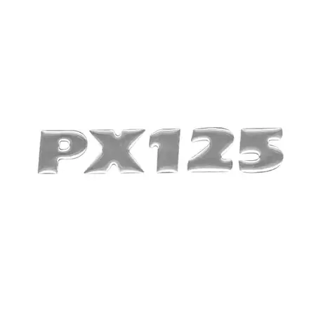 Neu Im Sortiment Emblem Vespa PX125 chrom