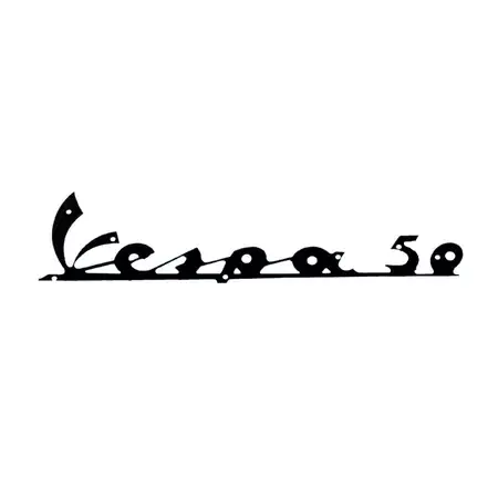 Mega-Angebot Emblem Vespa 50cc schwarz