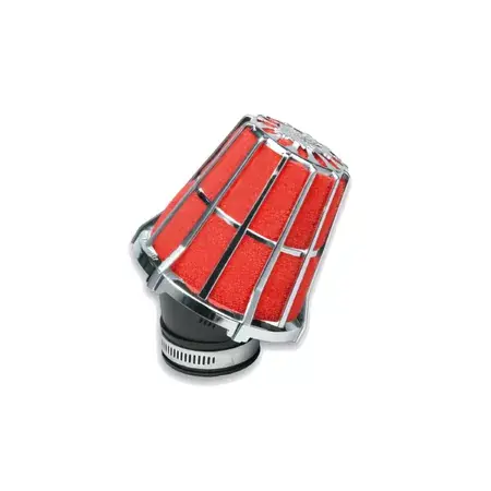 Luftfilter Malossi E5 30° AW 50mm PWK/VHST rot / chrom Direkt Vom Hersteller