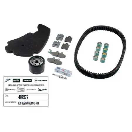 Reparatur- / Wartungskit - original Ersatzteil MP3 400cc 2007 - 2012 Nur Für Kurze Zeit