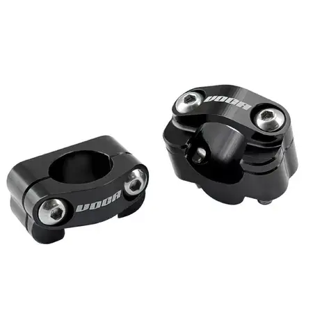 Lenkerklemmen Voca Racing 28mm CNC schwarz Geprüft