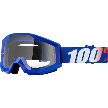 Crossbrille 100% Strata Nation durchsichtig Bestpreis