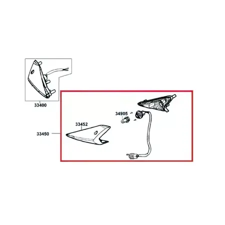 Sonderangebot Blinker vorne links Kymco komplett Agility RS 12 Zoll