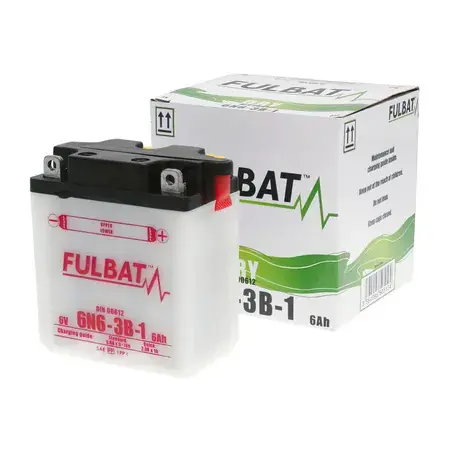 Batterie Fulbat 6V 6N6-3B-1 DRY (wird mit Säurepack geliefert) Letzte Chance
