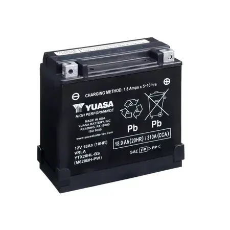 Batterie Yuasa YTX20HL-BS-PW DRY MF wartungsfrei - einbaufertig Sonderaktion