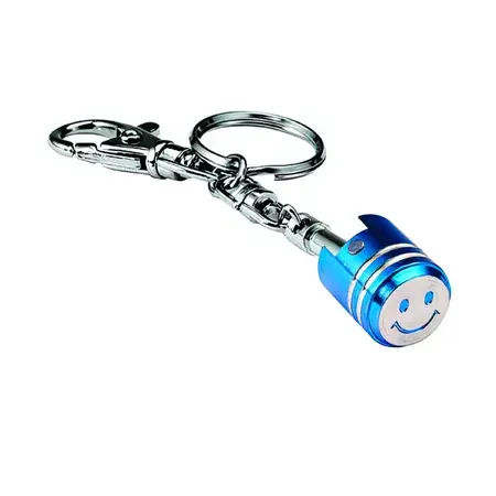 Schlüsselanhänger Kolben blau Top-Angebot