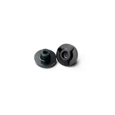 Lenkerendengewichte / Vibrationsdämpfer d.22,2mm Yasuni schwarz Zertifiziert