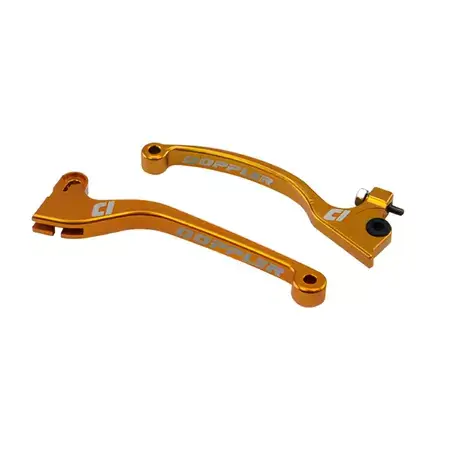 Hebelset Doppler CNC gold (AJP) Rieju MRT / RRX / Sherco Neuheit