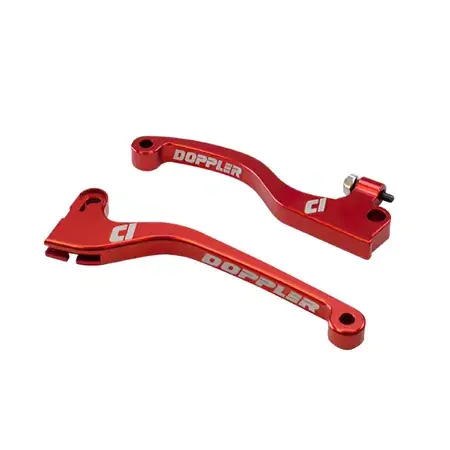 Neue Kollektion Hebelset J.Juan Doppler CNC rot Rieju/Derbi/Aprilia/Sherco