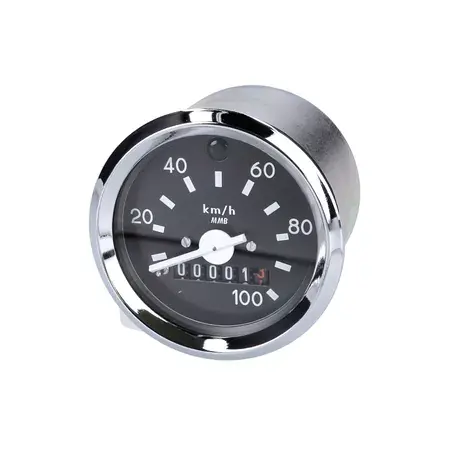 Preis Gesenkt Tachometer Pulsotronic 100km/h rund d.60mm LED Simson