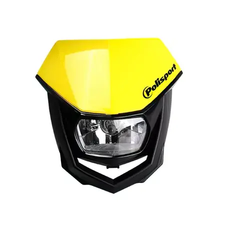 Scheinwerfer Polisport Halo schwarz - gelb Mega-Angebot