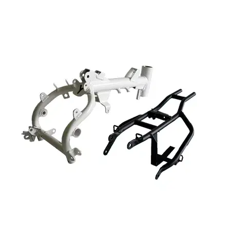 Rahmen weiß Monoschwinge Pitbike YCF 50cc 2020 Top-Angebot