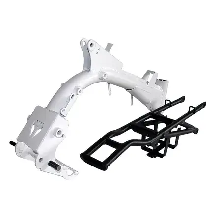Preisreduziert Rahmen weiß Monoschwinge Pitbike YCF Start 88cc 2020