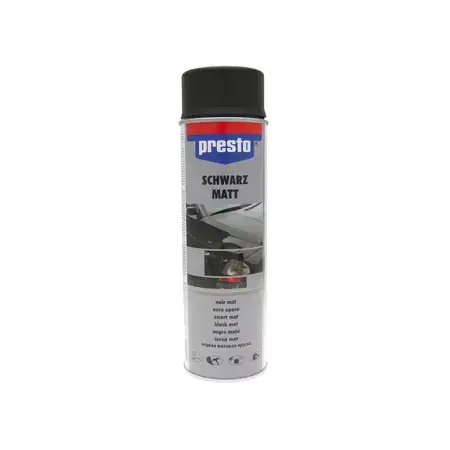 Rallye-Spray Presto schwarz matt 500ml Neu