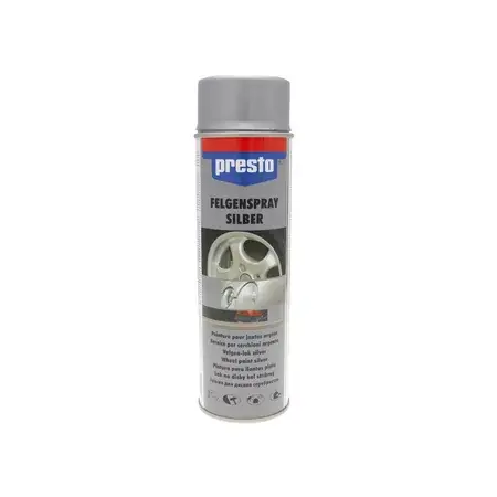 Felgenspray Presto silber 500ml Wochenendangebot
