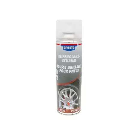 Geprüft Reifenglanz-Schaum Spray Presto 500ml