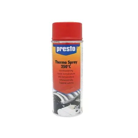 Bestpreis Thermo-Lackspray Presto rot matt 250°C 400ml