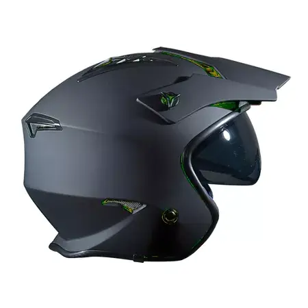 Wochenendangebot Jethelm Trendy T-001 Path schwarz matt
